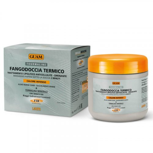 Guam Fir Body Modelling Mask With Tourmaline Modeliuojamoji kaukė masažui po dušu, 500g