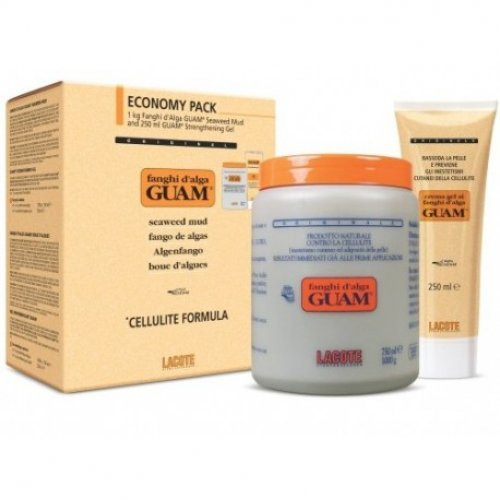 Guam Seaweed Mud Anti-cellulite Wrapping Set Rinkinys įvyniojimui nuo celiulito, Rinkinys