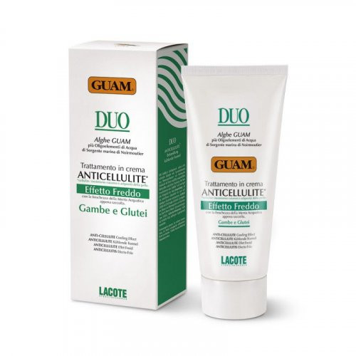 Guam DUO Anti-Cellulite Treatment Cream Anticeliulitinis kremas su vėsinamuoju efektu, 200ml