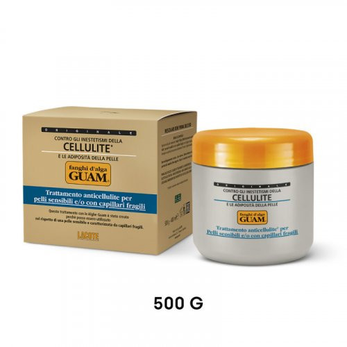 Guam Anti-Cellulite Mask Anticeliulitinė dumblių kaukė jautriai odai, 500g