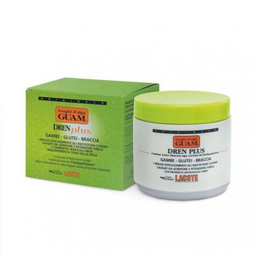 Guam Fanghi dAlga Dren Plus Anti-cellulite Mask Anticeliulitinė kaukė su drenuojamuoju poveikiu, 500g