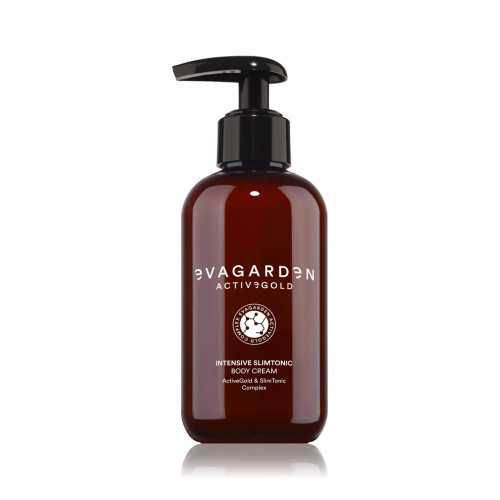 EVAGARDEN Activegold Slimtonic Intensive Body Cream Stangrinantis kūno kremas, 200ml