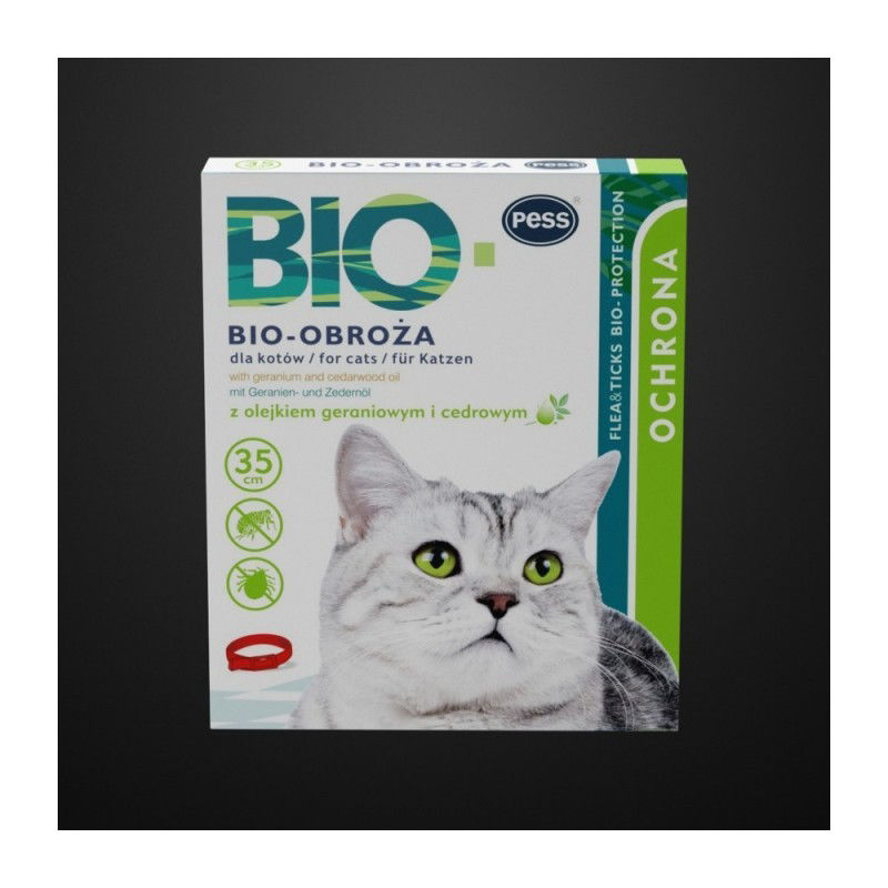 Pess Bio-Protection antkaklis nuo parazitų katėms 35cm