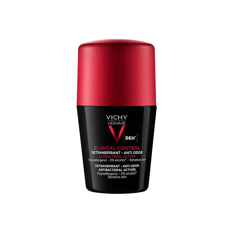 VICHY Homme Deo Clinical control vyriškas dezodorantas 96H 50 ml