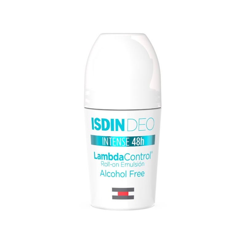 Isdin Intense 48H Lambda valdymo ritininis dezodorantas be alkoholio 50 ml