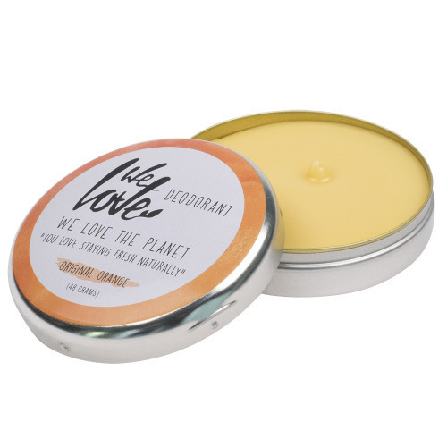We Love The Planet ORIGINAL ORANGE Dezodorantas - kremas su ispanišku mandarinu, 48g