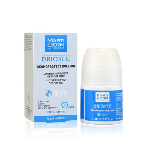 MartiDerm Driosec Dermoprotect Roll-On Rutulinis antiperspirantas ir dezodorantas, 50ml