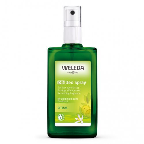 Weleda Citrus 24hr Deo Spray Deodorant Purškiamasis dezodorantas su citrusiniais vaisiais, 100ml