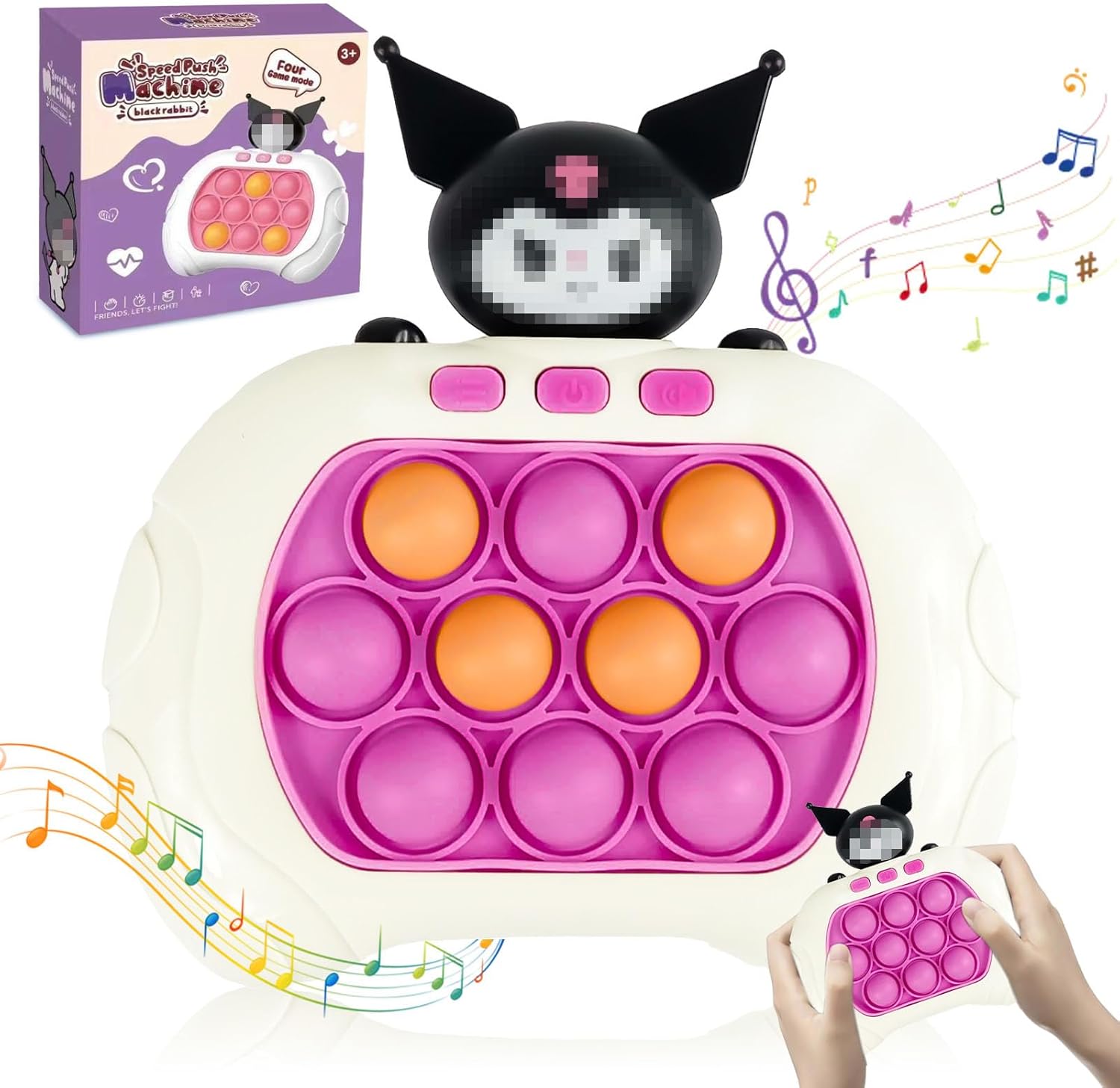 Elektroninis  pop it  memory žaidimas KUROMI