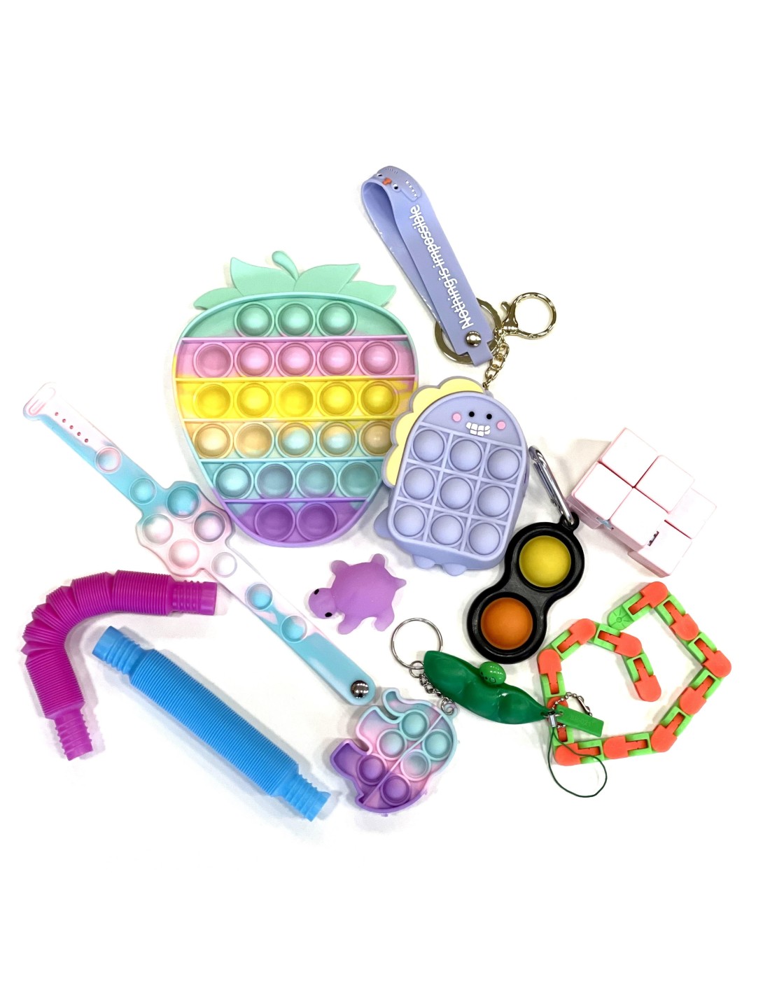 Pop it ir fidget žaislų rinkinys  11 VNT.