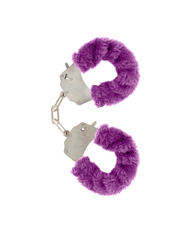 FURRY FUN CUFFS BONDAGE PURPLE