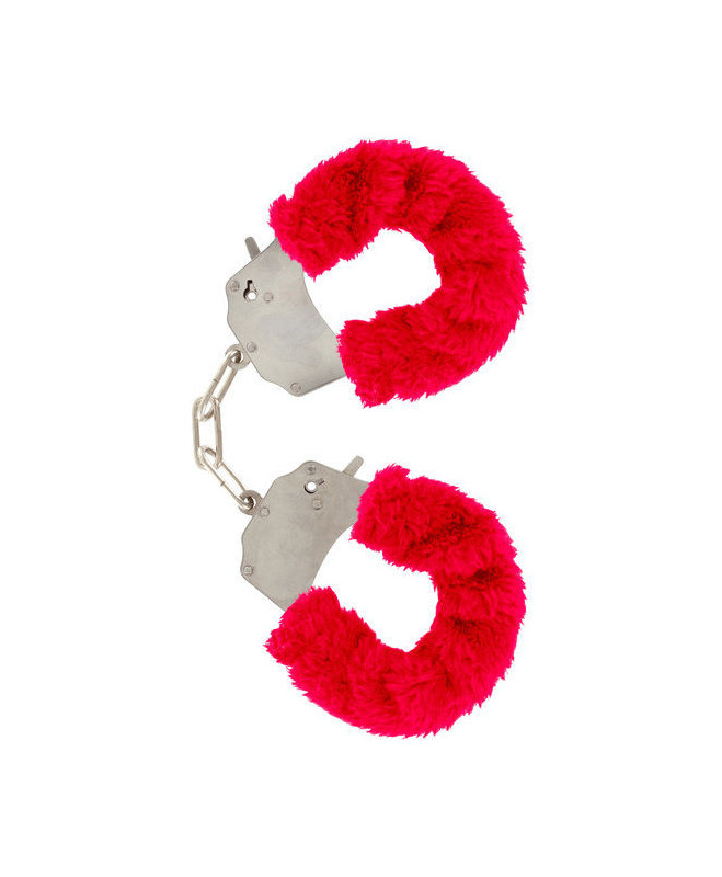 FURRY FUN CUFFS BONDAGE RED