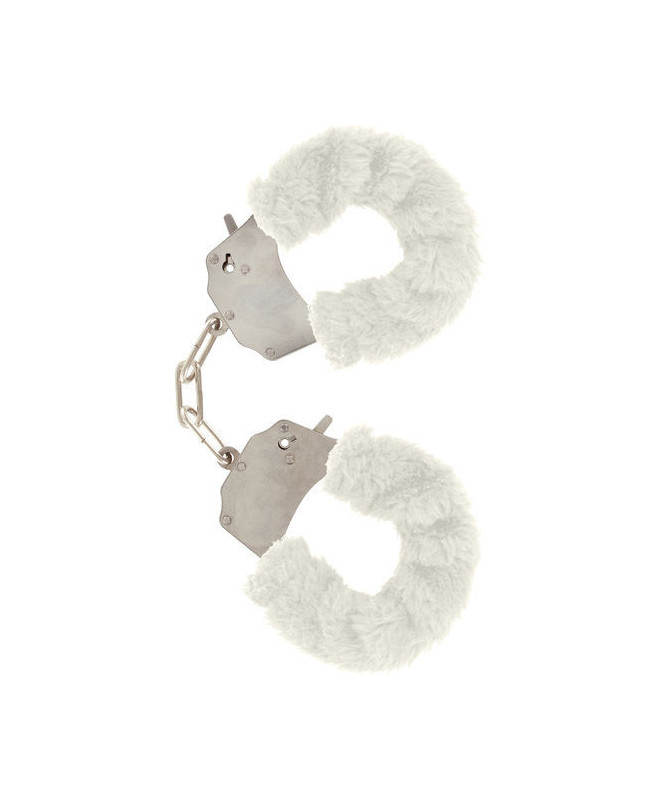 FURRY FUN CUFFS BONDAGE WHITE