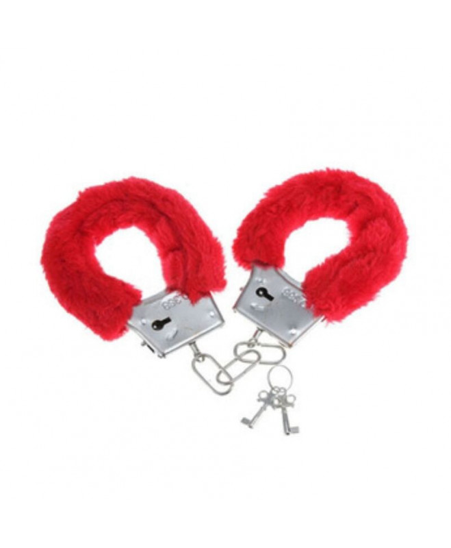 DIABLO PICANTE PLEASURE FURRY HANDCUFFS RED