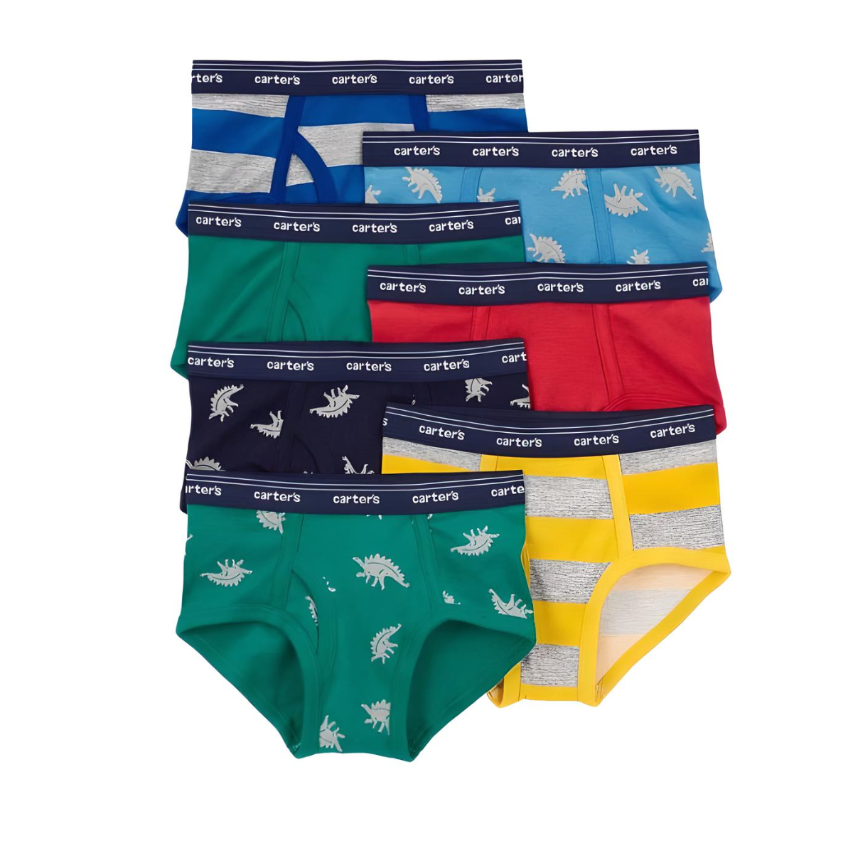 Carter’s vaikiškos apatinės kelnaitės berniukams (7 vnt.)