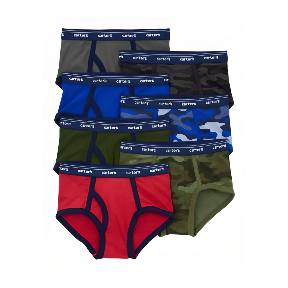 Carter’s vaikiškos apatinės kelnaitės berniukams (7 vnt.)