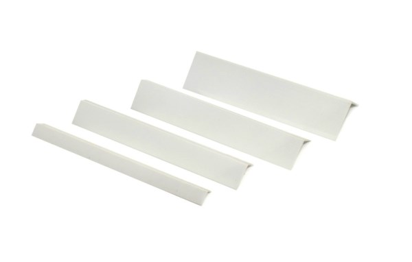 Kampas PVC apdailai išorinis Baltas 40 x 40 mm 2,7 m