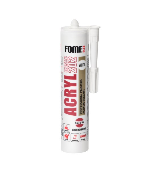 Hermetikas akrilinis FOME FLEX ACRYL 202 baltas 310 ml