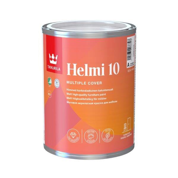 Baldų dažai TIKKURILA HELMI 10, matiniai, 0,9 l