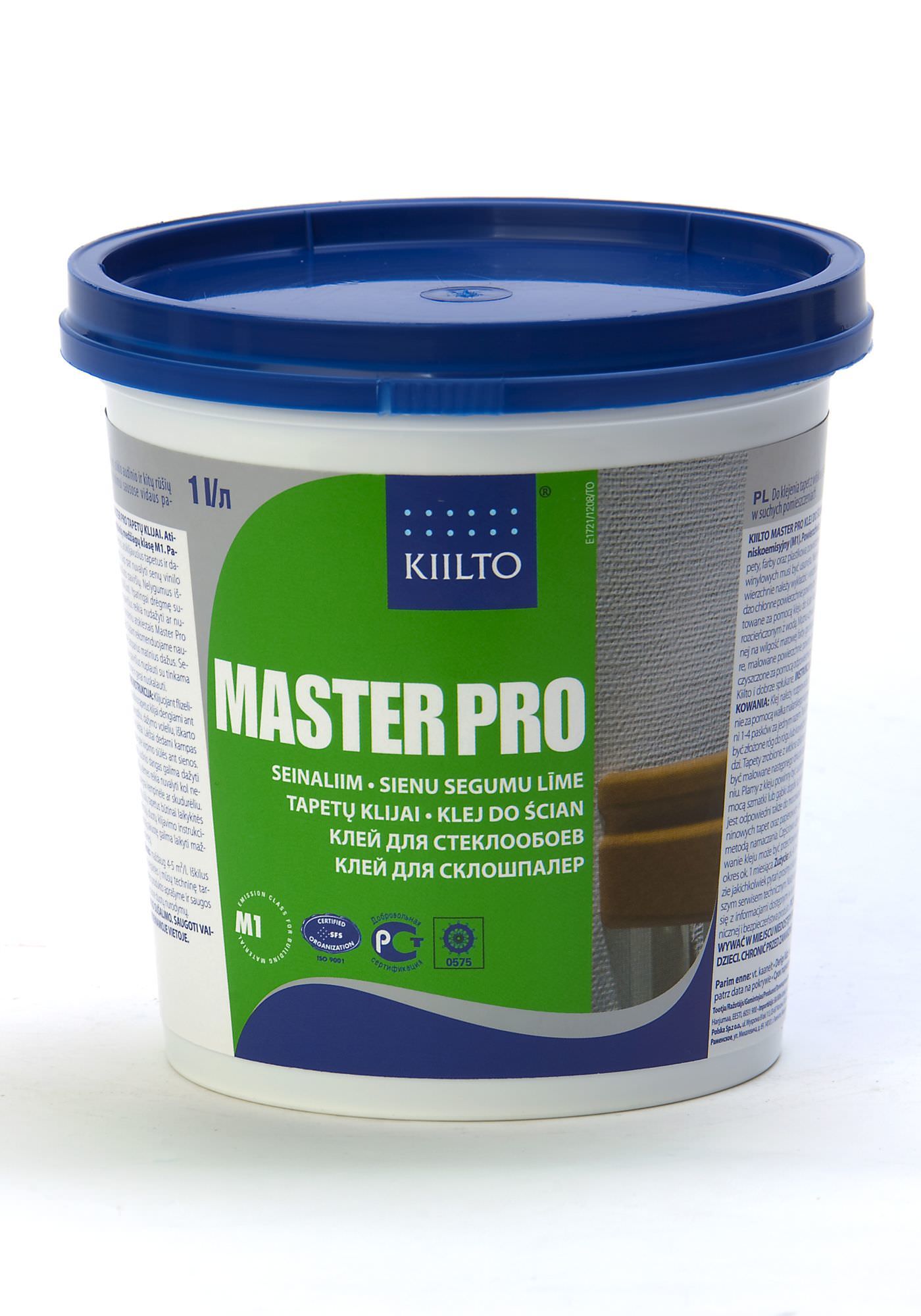 Tapetų klijai KIILTO MASTER PRO, 1 l