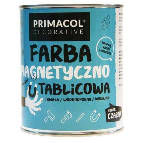 Magnetiniai dažai PRIMACOL MAGNETI PAINT, juodos sp., 0,75 l