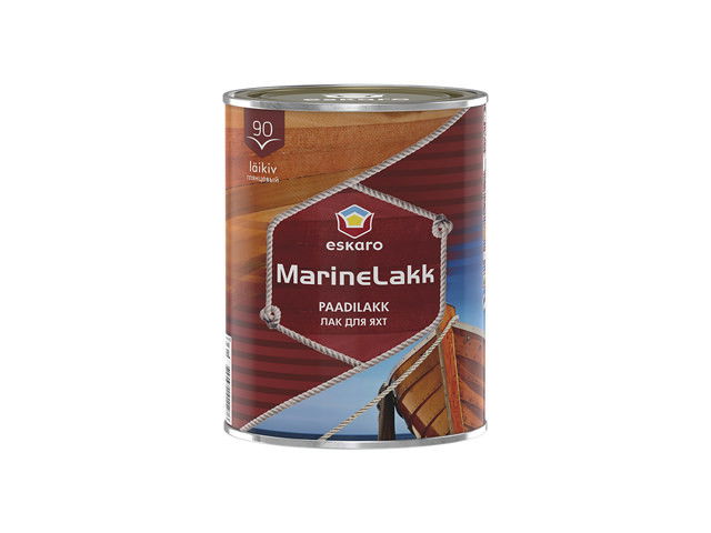 Drėgmei atsparus lakas ESKARO MARINE LAKK 90, blizgus, 950 ml