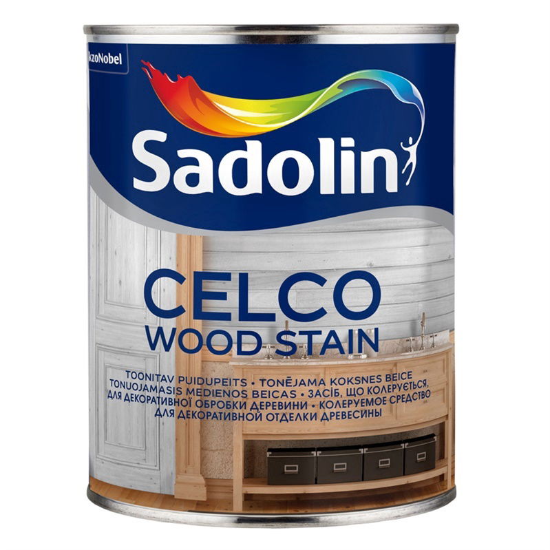 Medienos beicas SADOLIN CELCO WOOD STAIN, 1 l