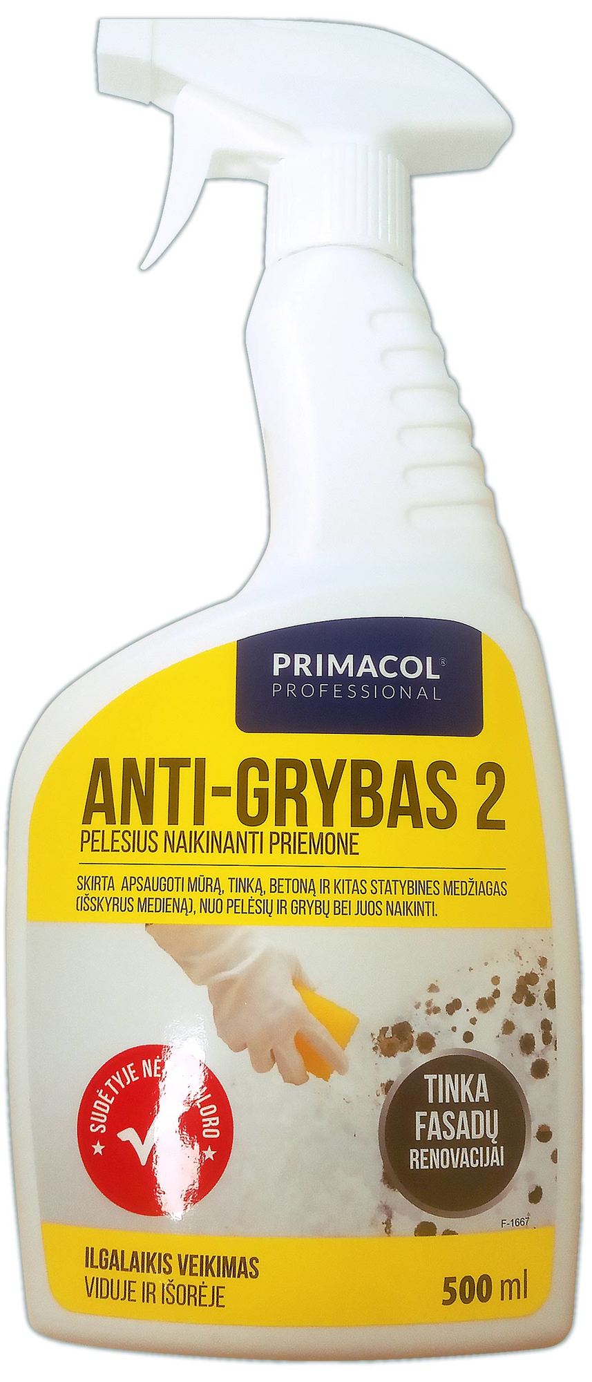 Pelėsio valiklis ANTIGRYBAS, 500 ml