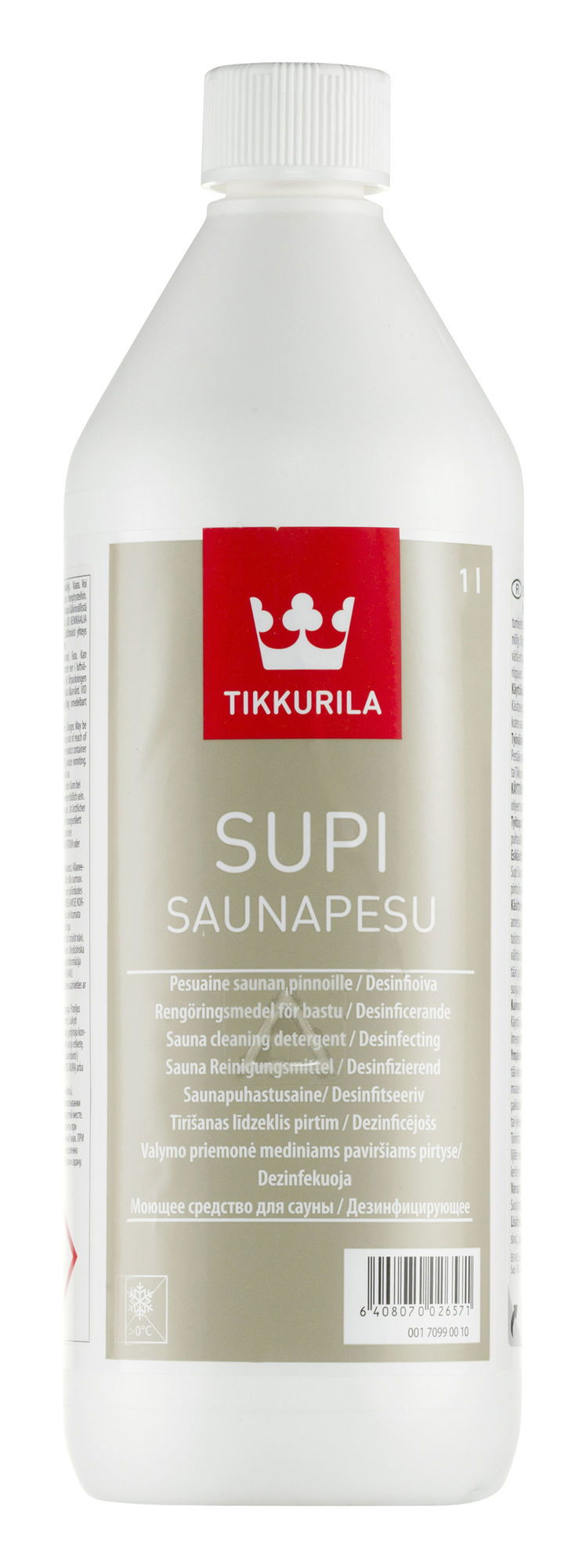 Saunų valiklis TIKKURILA SUPI SAUNAPESU, 1 l