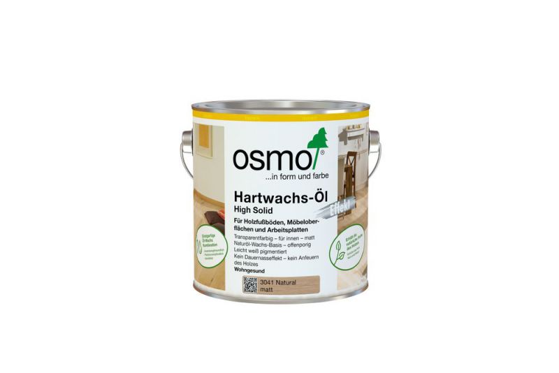 Medienos aliejus su vašku OSMO HARDWAX NATURAL EFFECT 3041,bespalvis, 0,75 l