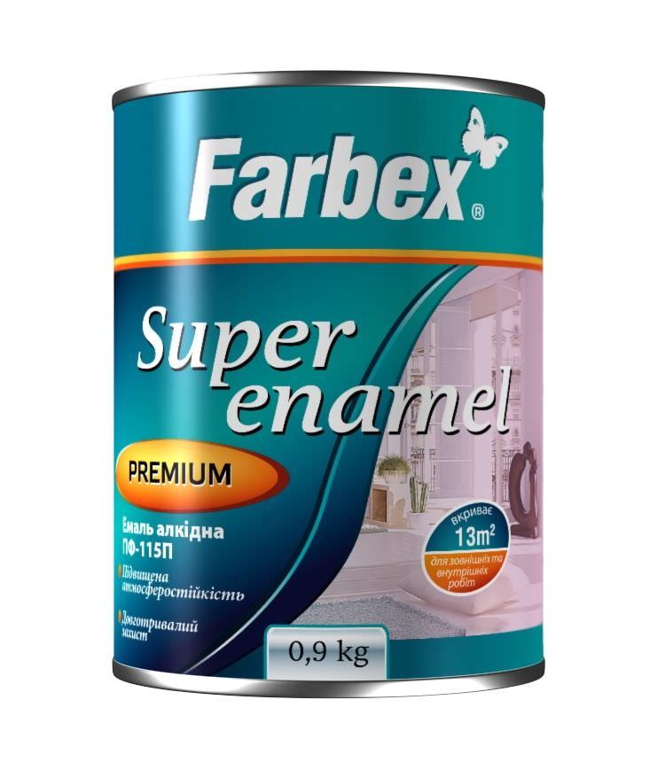 Emaliniai dažai FARBEX PF-115, smėlio sp., 900 g