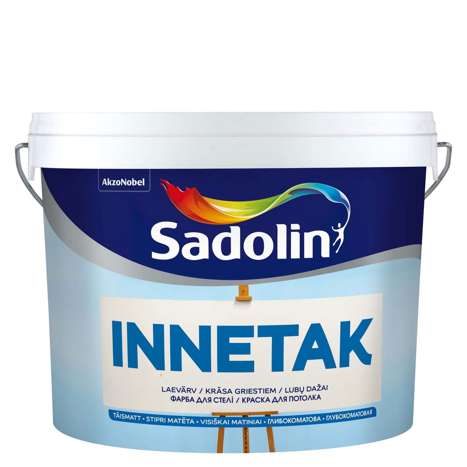 Lubų dažai SADOLIN INNETAK 2, matiniai, baltos sp., 5 l