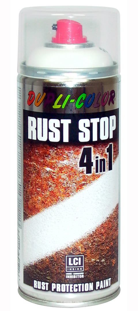 Purškiami antikoroziniai dažai RUST-STOP RAL9010, matiniai, 400 ml