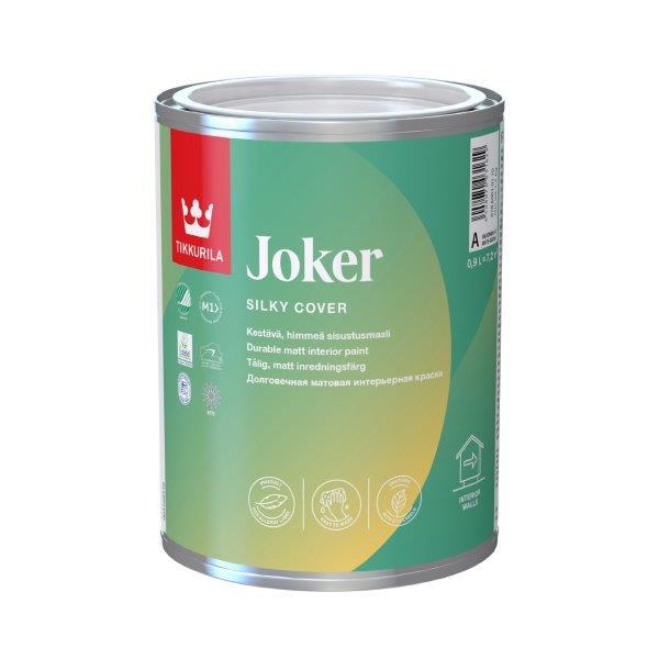 Sienų ir lubų dažai TIKKURILA JOKER, matiniai, C bazė, 900 ml