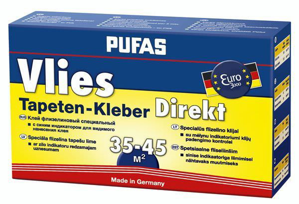 Klijai flizelino tapetams PUFAS DIRECT VLIES EURO 3000, 300 g