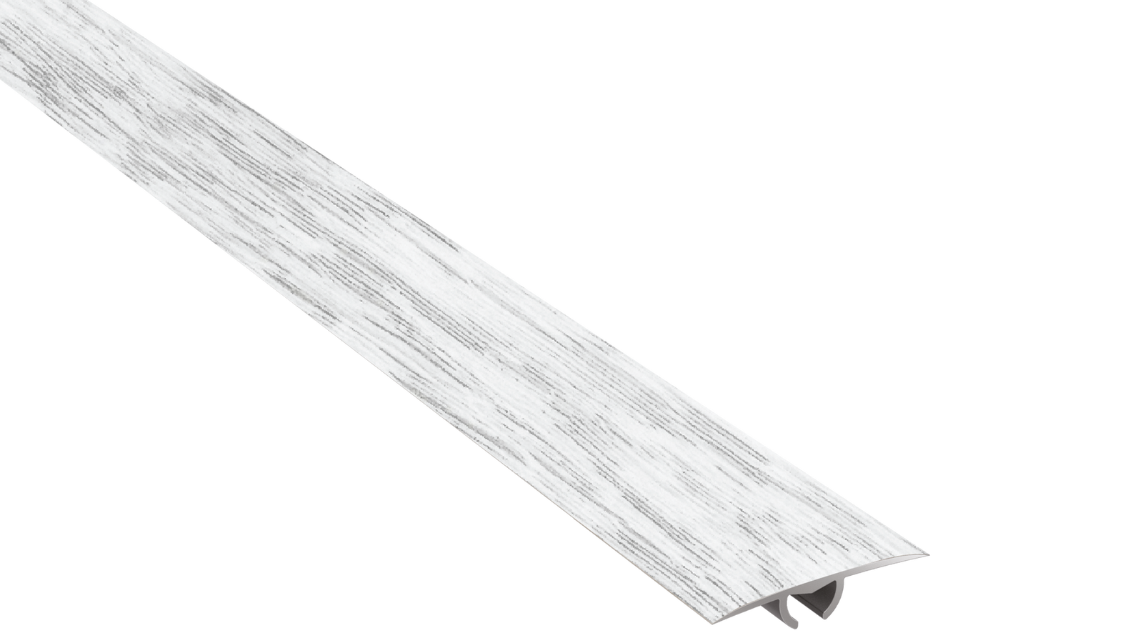 Universali aliumininė grindų juostelė CS30 CS25, SNOW ąžuolo spl., 30 mm pločio, 186 cm ilgio