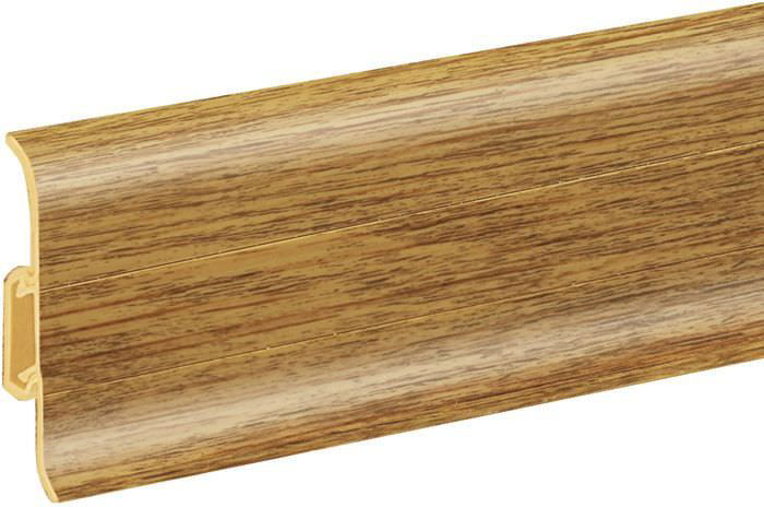 Grindjuostė PREMIUM W-PC-PR-M134-250, redutijos ąžuolo sp., 59 mm aukščio, 2,5 m ilgio
