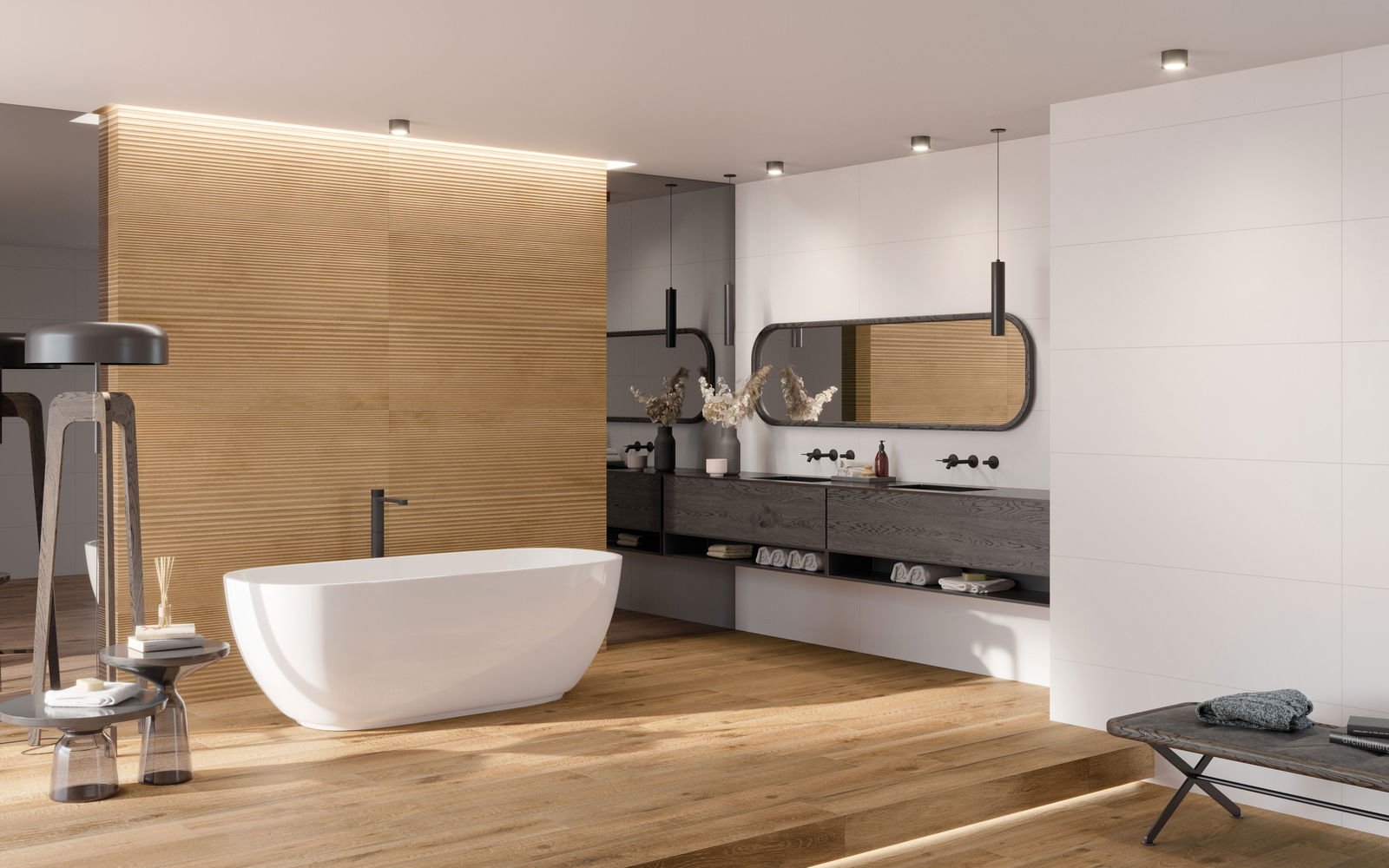 Keraminės plytelės 40*120 KB NATURWOOD CONCEPT BRANDY R120G