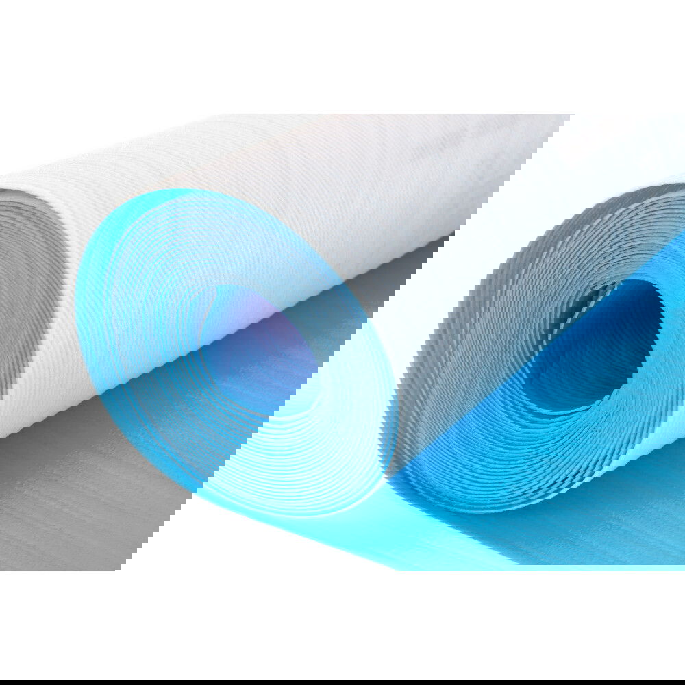 Paklotas PROVENT, šildomoms grindims, 2,3 mm storio, tankis 35 kg/m3, 1,2 x 12,5 m, rulone 15 m2