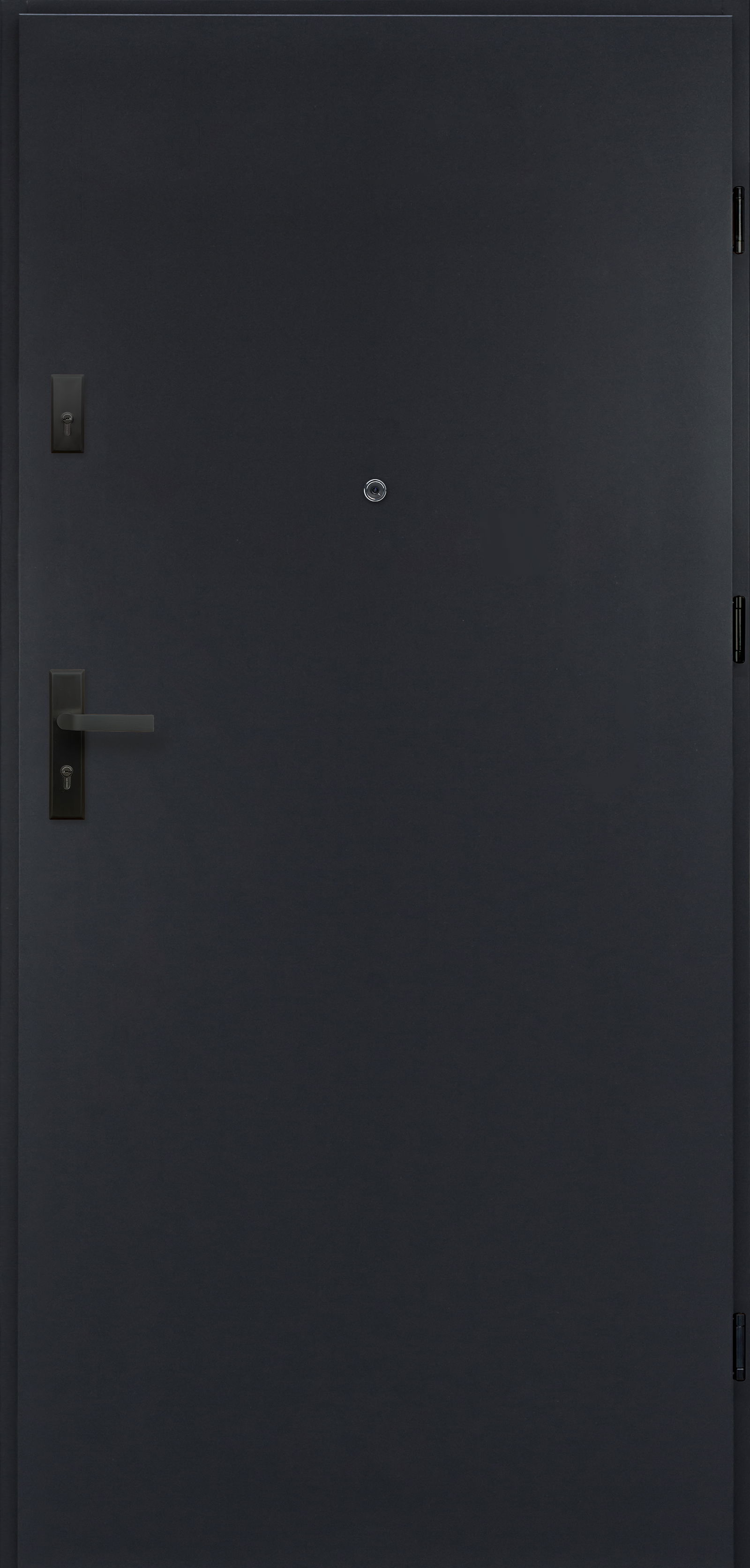 Išorės buto durys RADEX ARTEMIDA P55, antracito sp., 895 x 2063 mm, kairė
