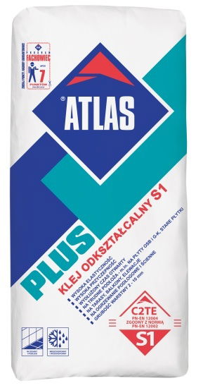 Plytelių klijai ATLAS PLUS, elastingi, 10 kg
