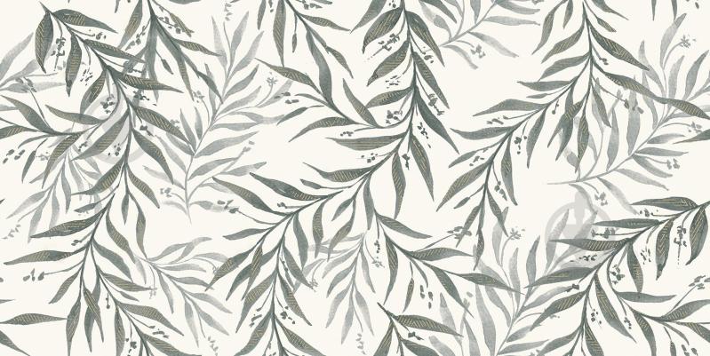 Keraminės sienų plytelės SALVINIA GREEN DEKOR MAT, 30 x 60 cm