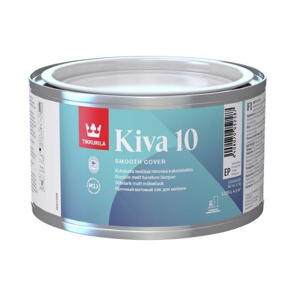 Baldų lakas TIKKURILA KIVA 10, EP bazė, 0,225 l