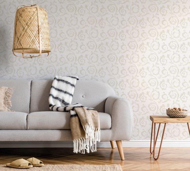 Viniliniai tapetai flizelino pagrindu MARBURG HOME CLASSIC BELVEDERE, 0,53 x 10,05 m