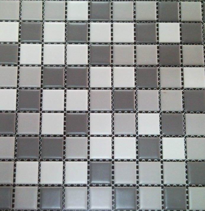 Akmens mozaikos plytelės K60452 GREY MOSAIC, 30 x 30 cm