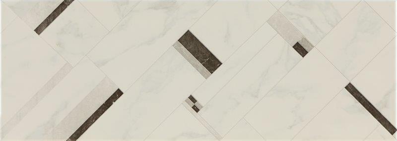 Keraminės sienų plytelės CESANO DEC, blizgios, 25 x 70 cm