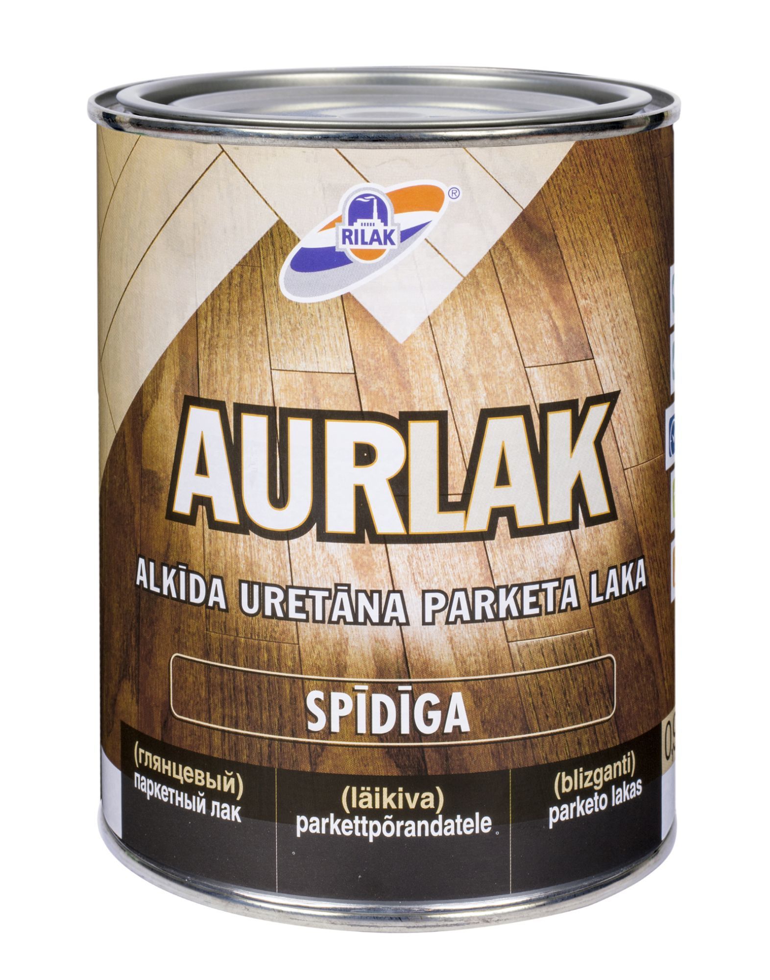 Uretanalkidinis lakas RILAK AURLAK, blizgus, 900 ml