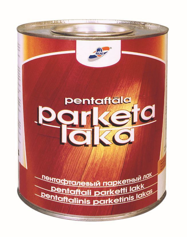 Pentaftalinis parketo lakas RILAK, 2,7 l