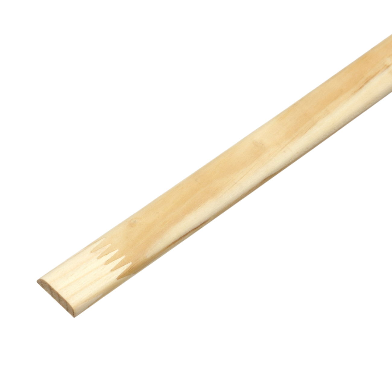 Apdailos juostelė, pušis, dygiuota, 6 x 42 x 2750 mm