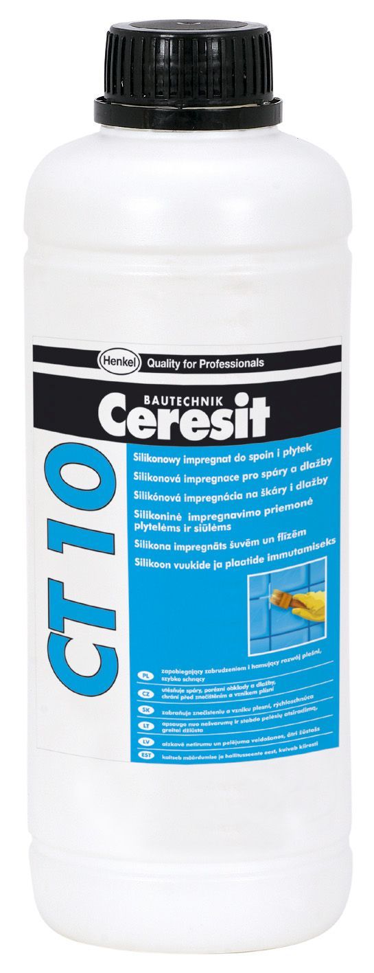 Plytelių siūlių impregnantas CERESIT CT10, 1 l